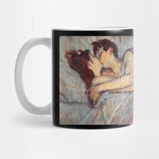 Henri De Toulouse Lautrec - In Bed The Kiss 1892 Mug